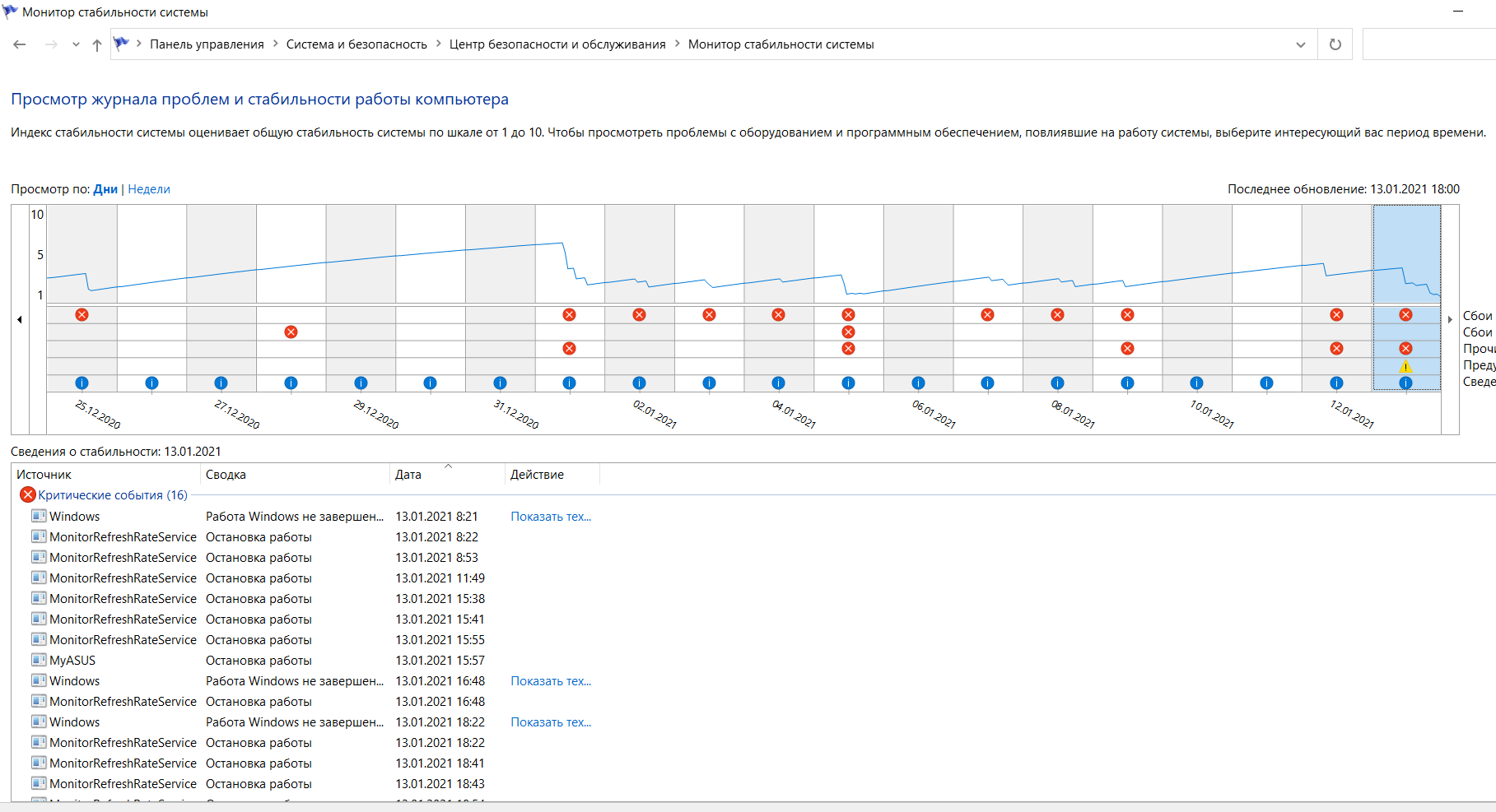 MonitorRefreshRateService.exe ( Полностью не выключается ноутбук) -  Сообщество Microsoft