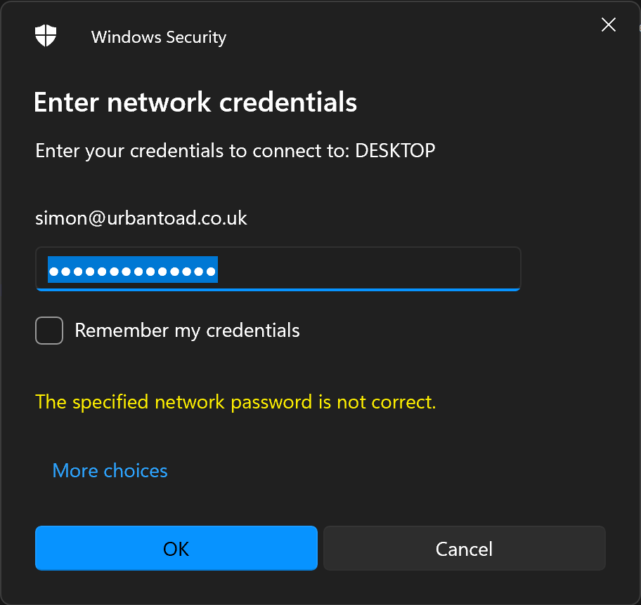 Cannot Share A Folder Between Windows 11 PCs. "The Specified Network ...