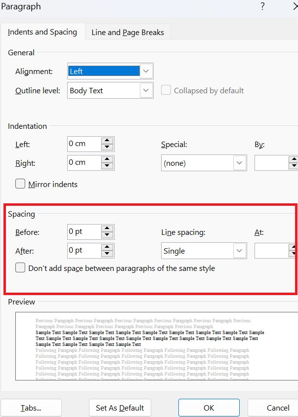 Word: Trying to create blank lines in Word - uneven line spacing ...