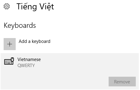 Vietnamese telex windows 10 home