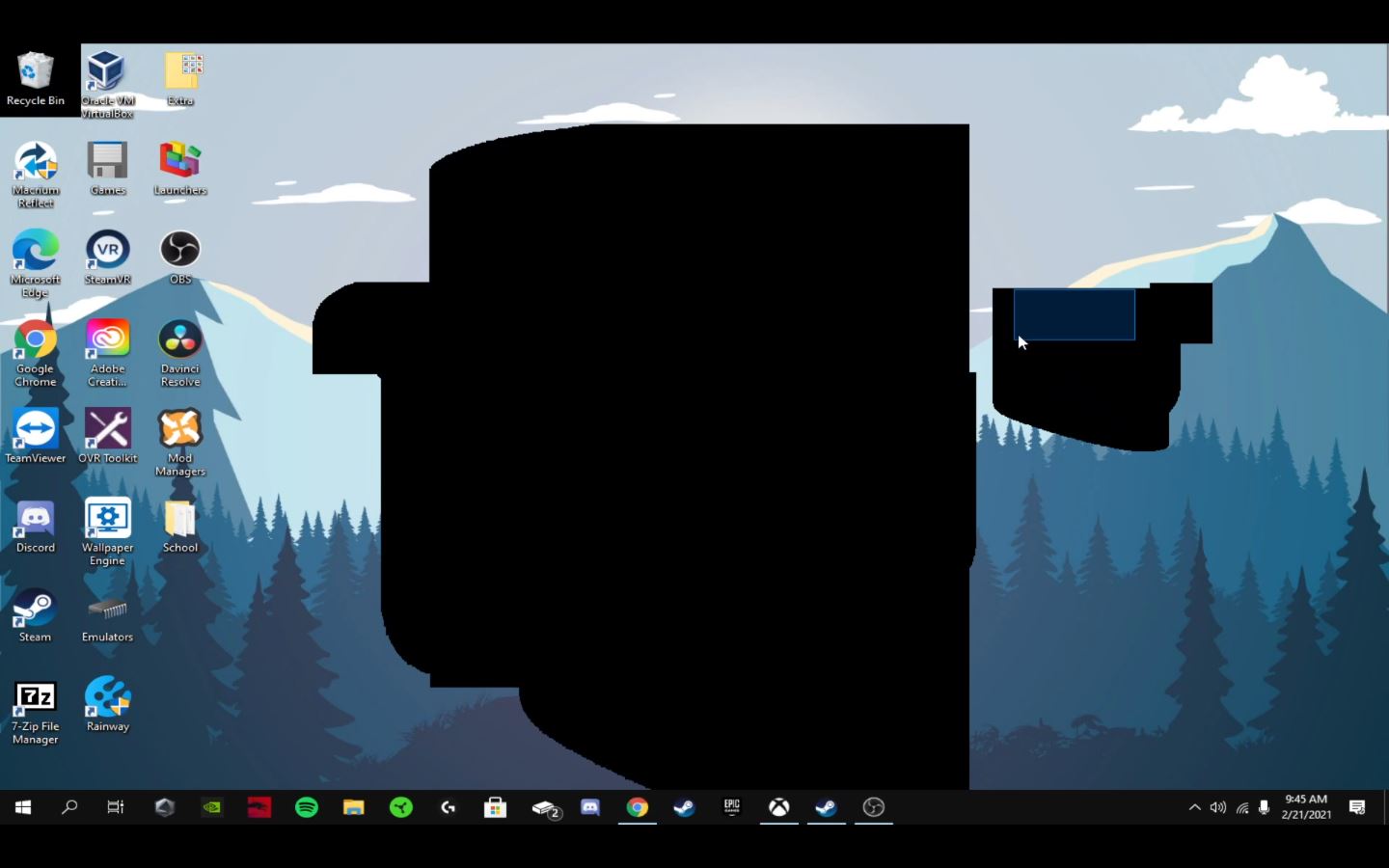 Desktop Background Keeps Going Black