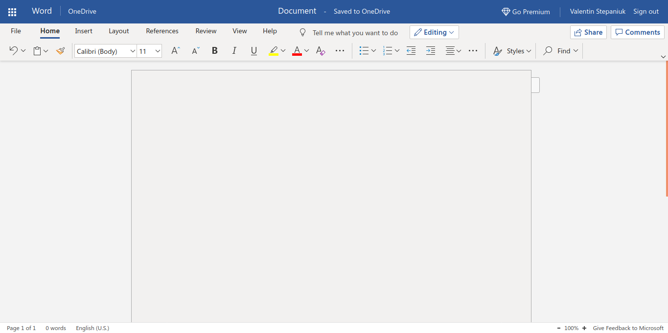 Nền xám của Microsoft Office Online không phải là màu sắc phù hợp để trình bày tài liệu văn phòng. Tuy nhiên, không cần lo lắng, chúng tôi có thể giúp bạn tạo ra các tài liệu với nền trắng sáng hơn chỉ bằng vài thao tác đơn giản.