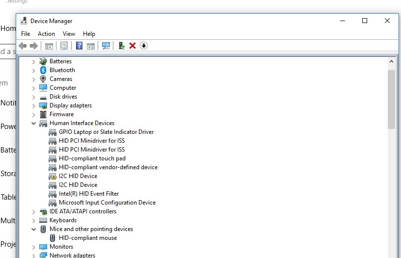 I2C HID Driver Microsoft Community