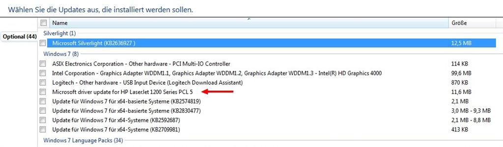 Ошибка pcl xl error при печати hp