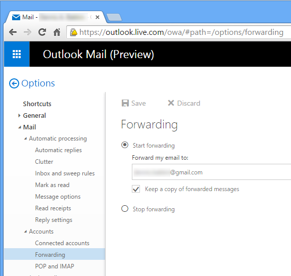 E-mail Messages Do Not Forward to Outlook.com (Hotmail) Accounts -  Knowledge base - ScalaHosting