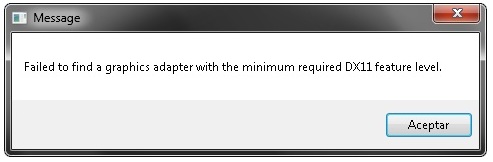 Graphics Adapter Dx11 Fortnite Tengo Este Problema Al Iniciar Fortnite Failed To Find A Graphics Microsoft Community