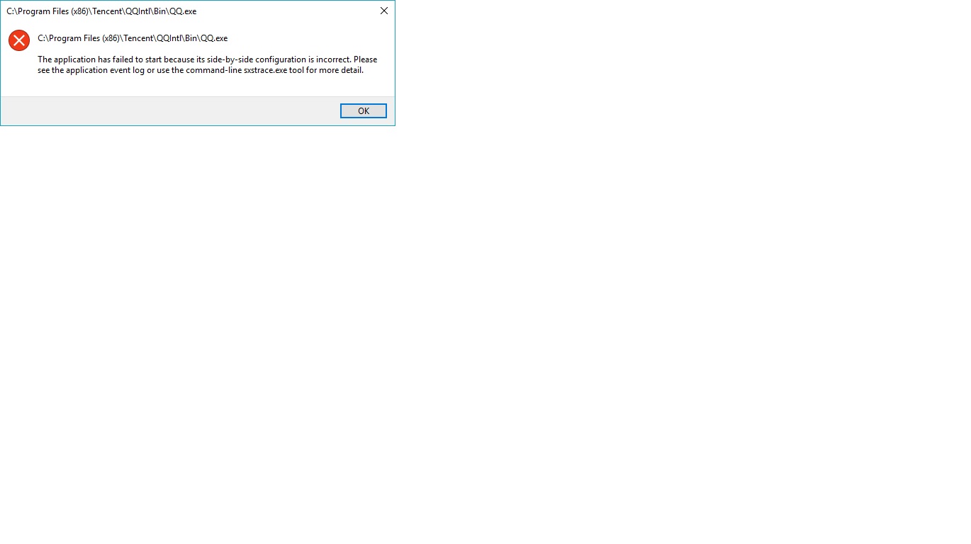 Error The Application Has Failed To Start Because The Side By Microsoft Community