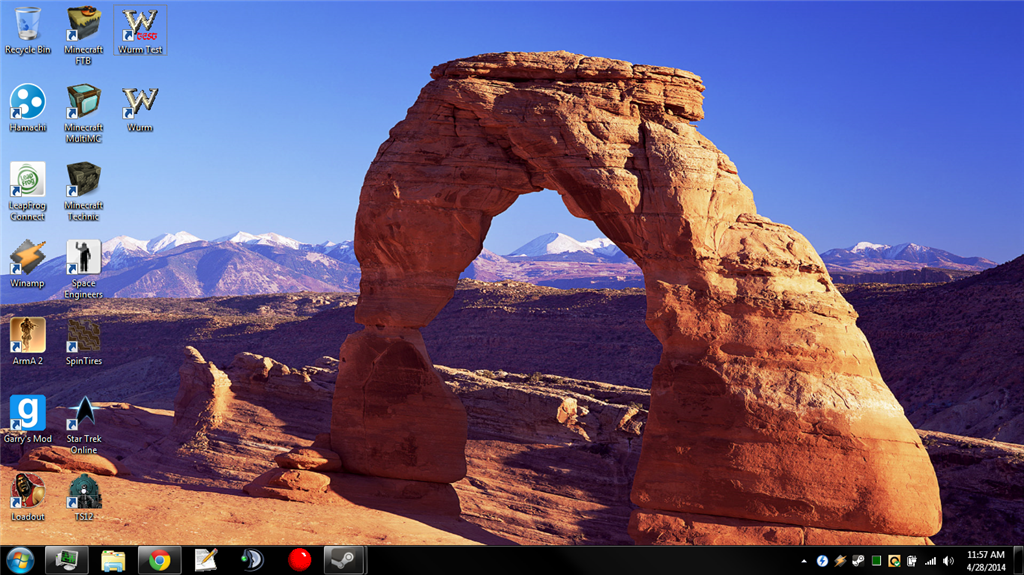 windows xp desktop icons