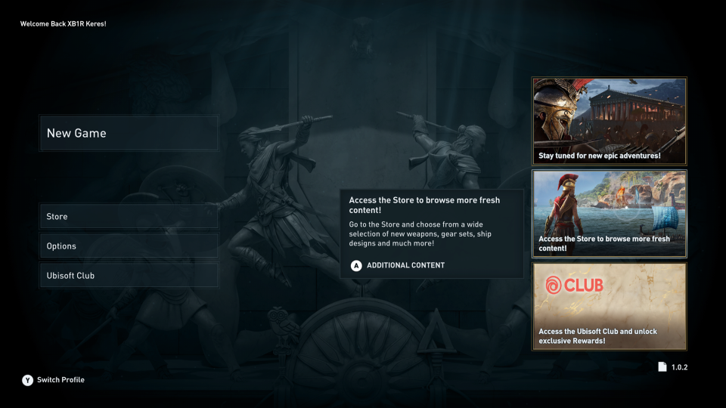 assassin's creed odyssey in game store