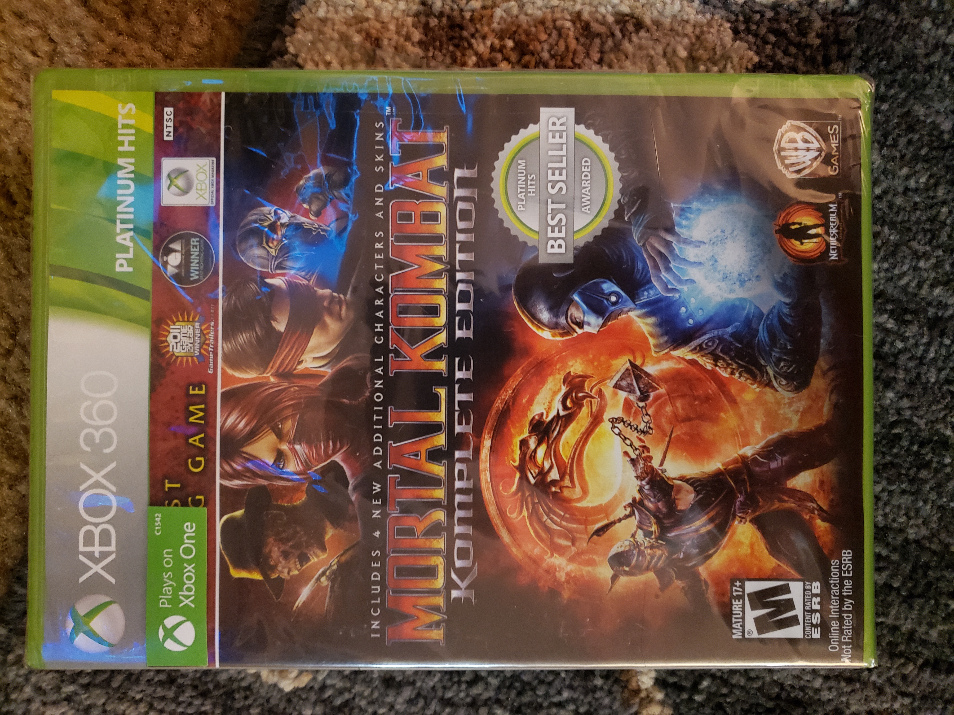 Mortal Kombat Komplete Edition- Microsoft Xbox 360 (Used)