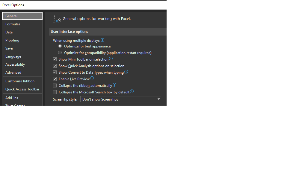 Turn off quot helpful quot popups in Office 365 Microsoft Community