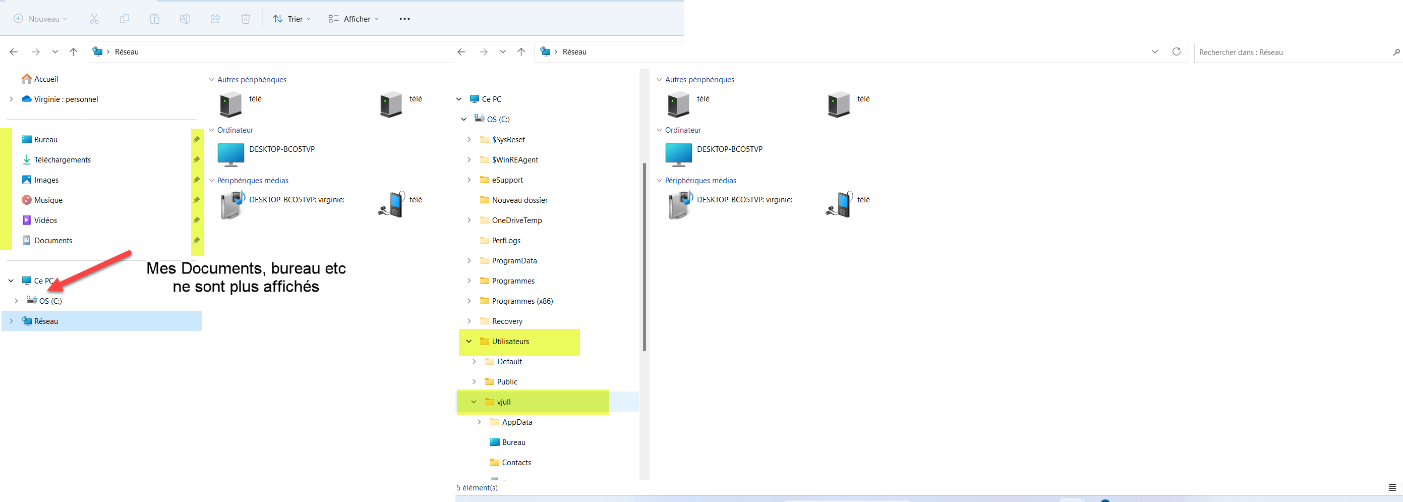 Comment accéder aux dossiers Bureau, Documents et Images dans Explorateur  de fichiers - Support Microsoft