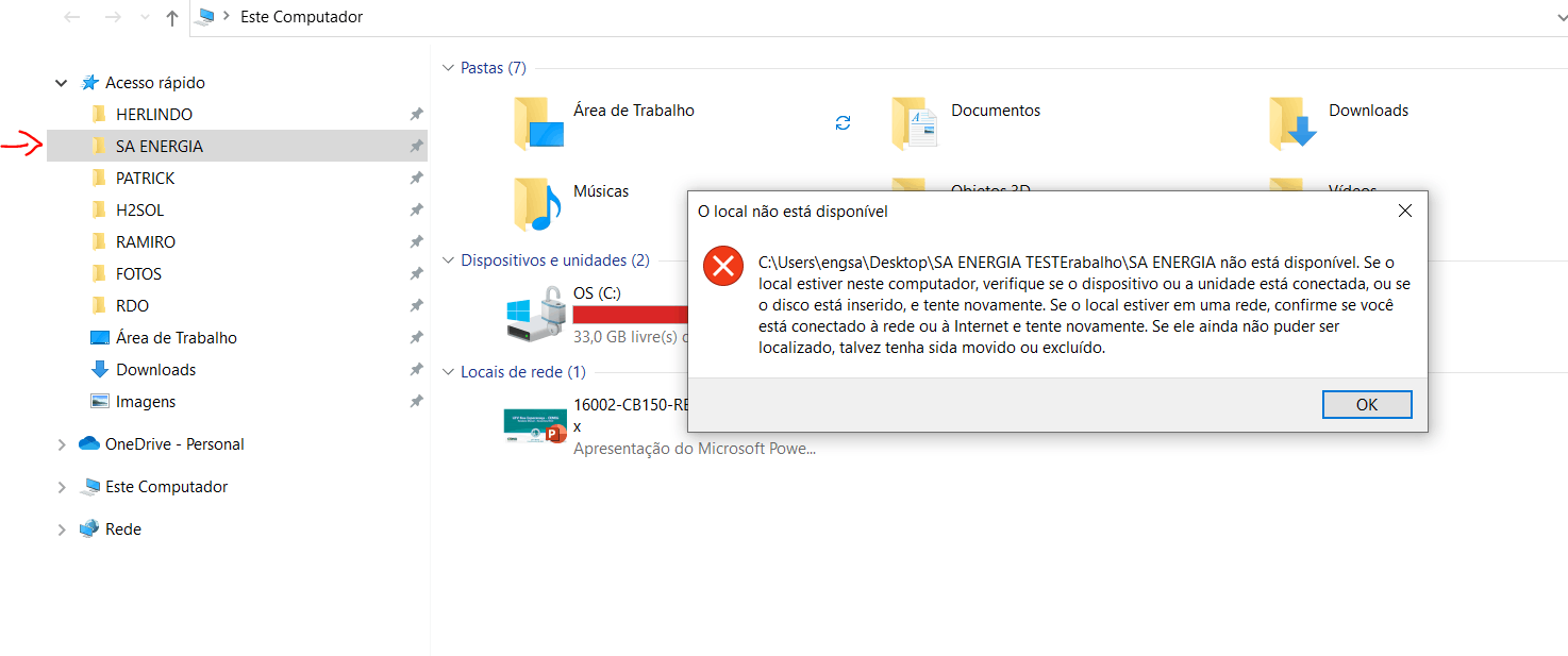 Não consigo deletar arquivos - Microsoft Community