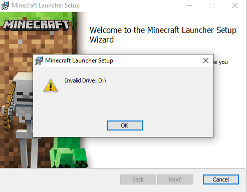 cant install minecraft on c drive - Microsoft Community