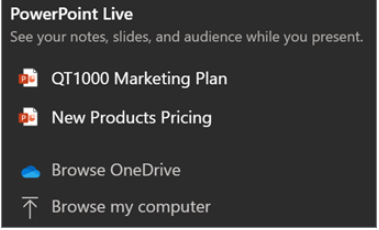 how to add powerpoint presentation to teams meeting