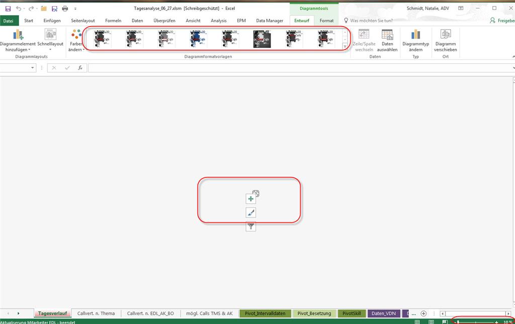 Excel Ansicht Diagramm Bei Einzelnen Nutzern Fehlerhaft Microsoft Community