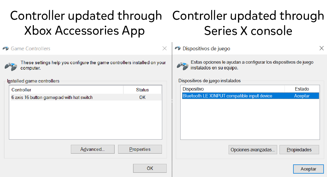 Xbox Has Pushed An Incomplete Update For Series X S Controllers Microsoft Community