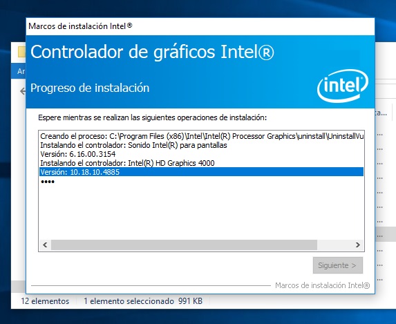 Controlador de discount graficos de intel