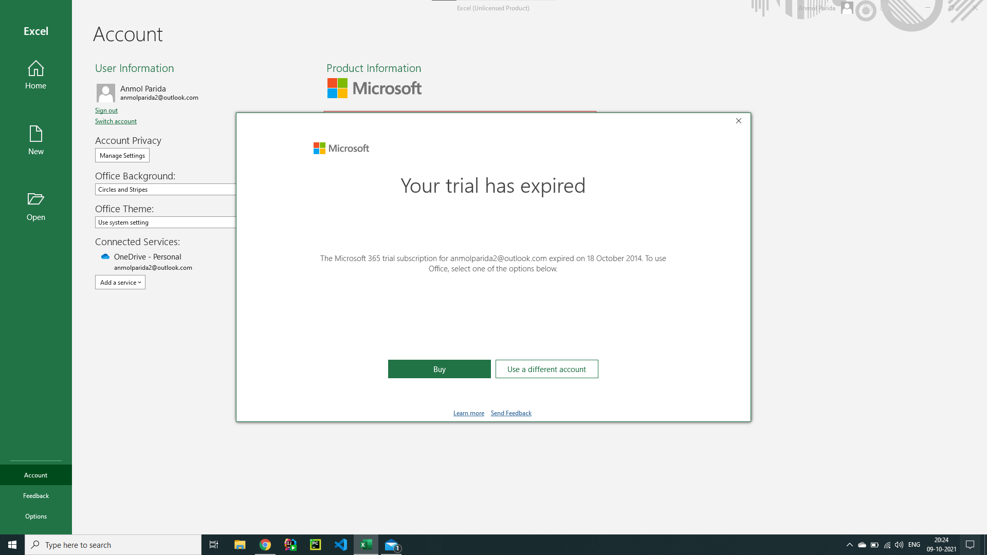 Error "Your Trial Has Expired" For MS Office Activated Product When ...