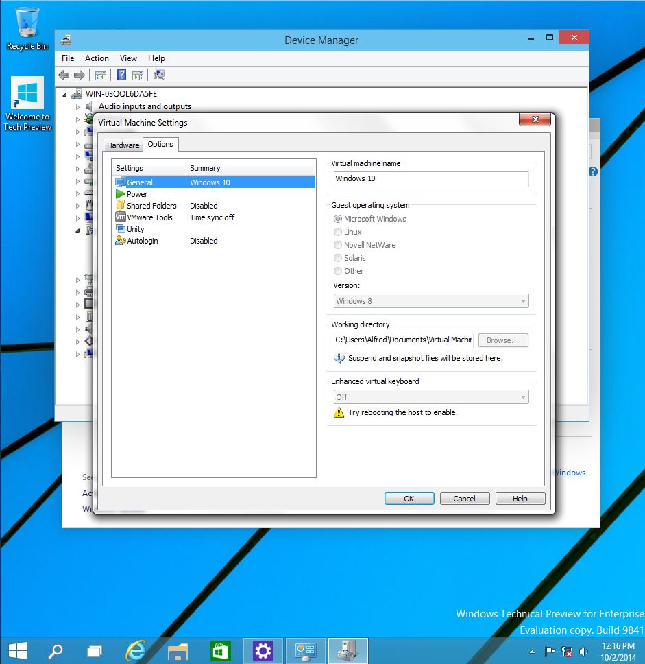 Windows 10 and SCSI Controller Drivers Problem with VMware