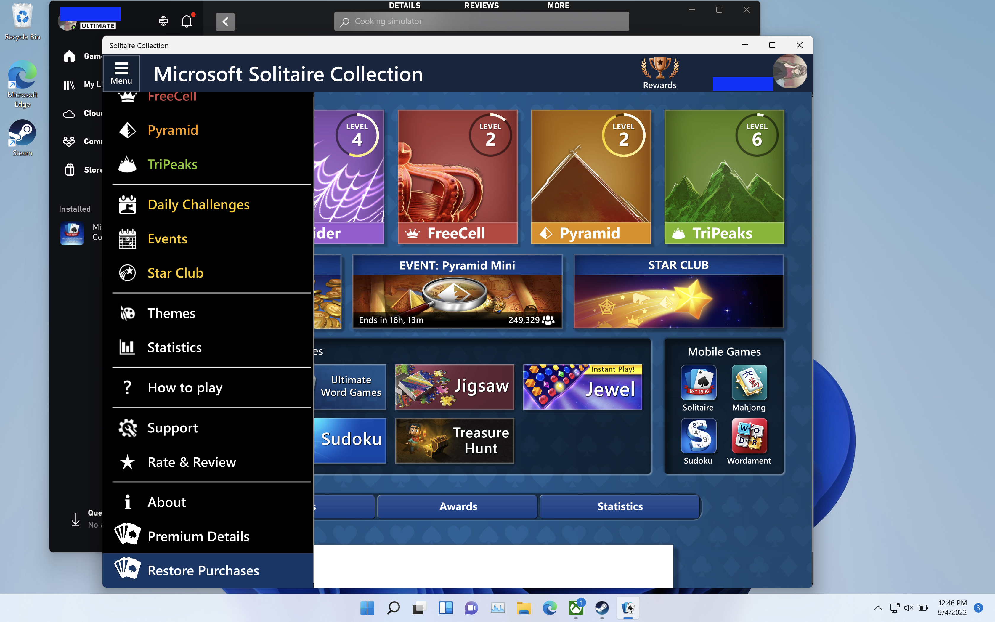Get a free week of Microsoft Solitaire Collection Premium Edition on  Windows 10