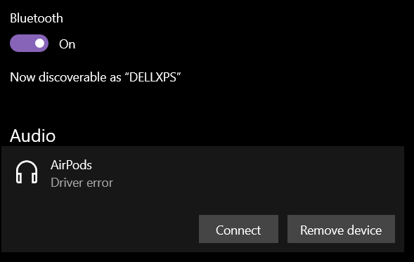 airpods with windows 10