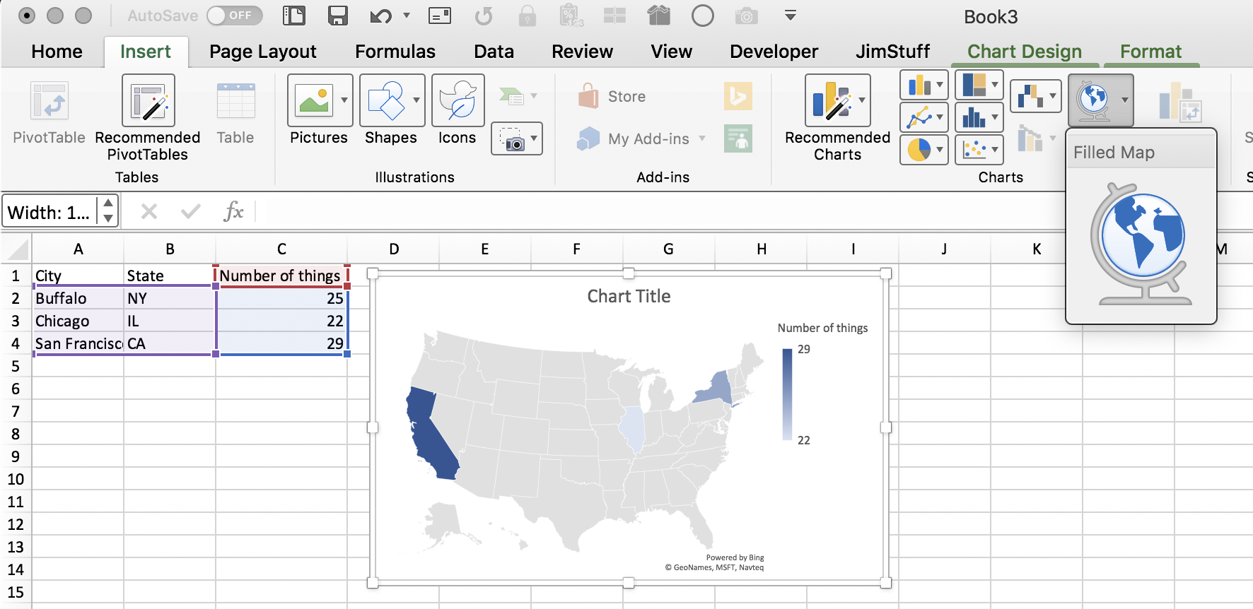 Map Chart With Excel For Mac - Fllasopa