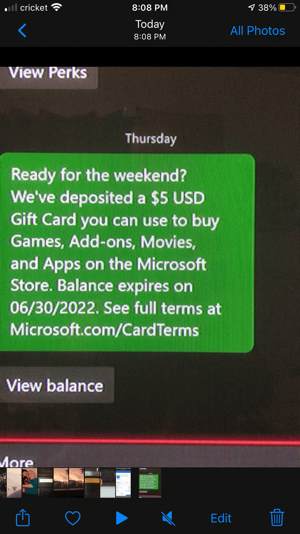 Gift Card Balance - Microsoft Apps