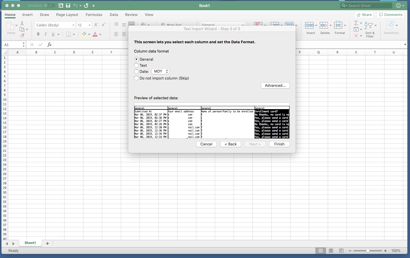 Microsoft Excel For Mac Text Import Wizard Can%27t See All Columns