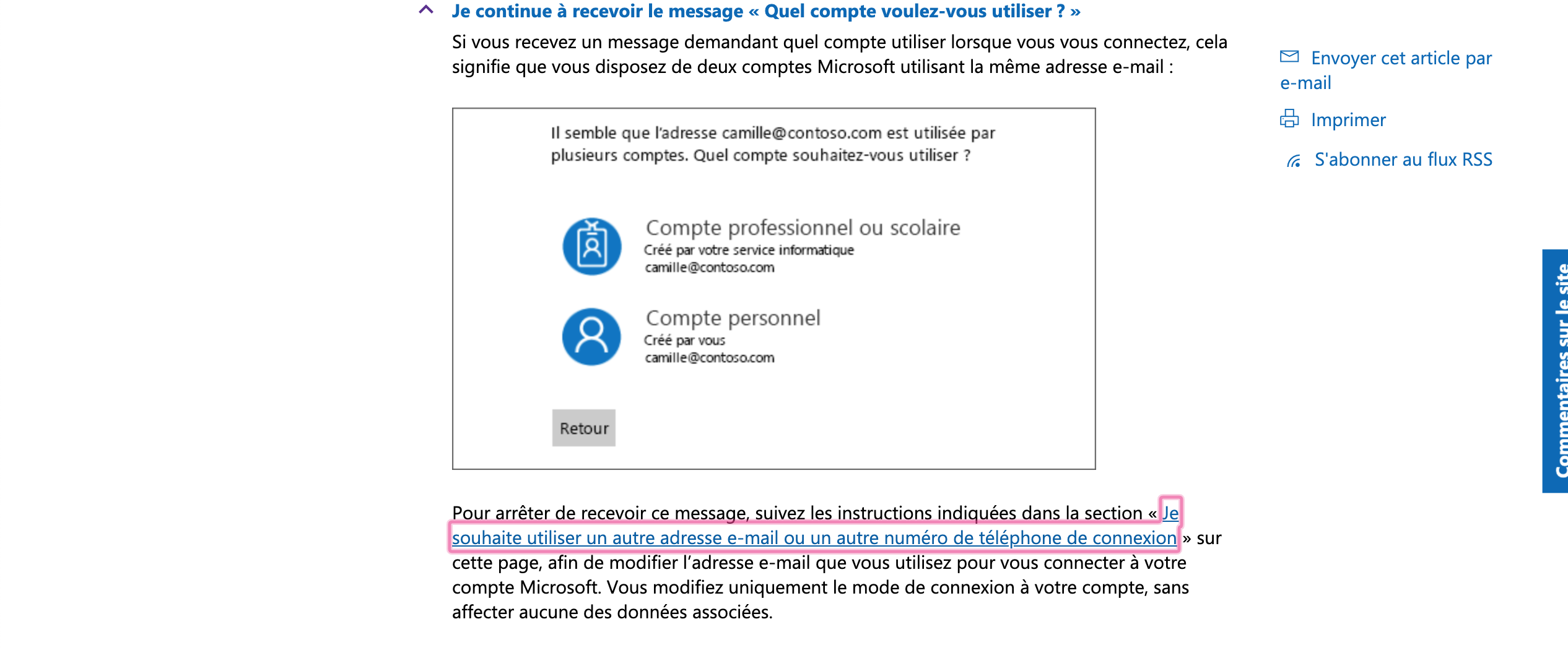 Compte Microsoft - Communauté Microsoft