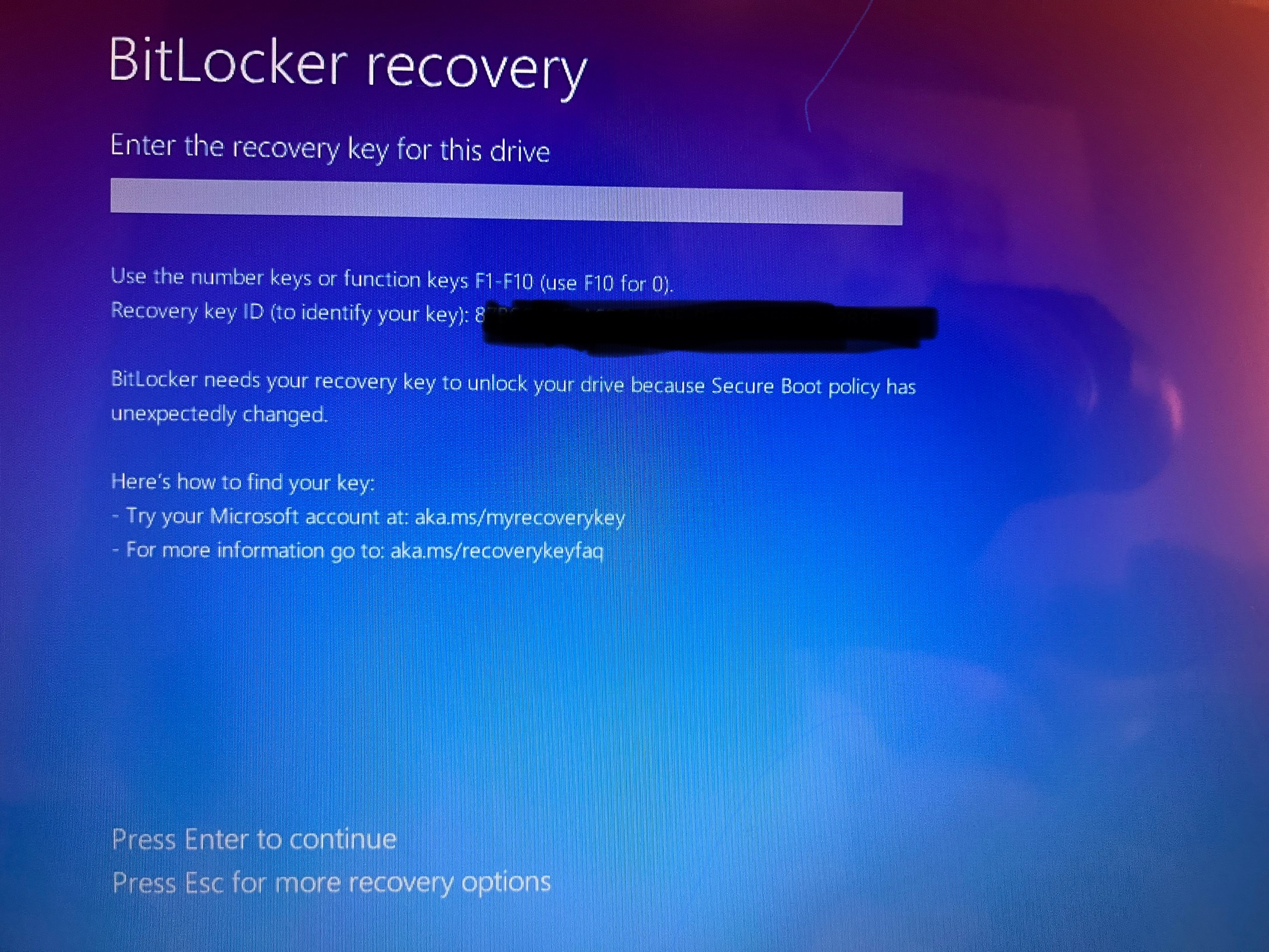 Bitlocker Not Accepting the BitLocker Recovery Key, What To Do ...