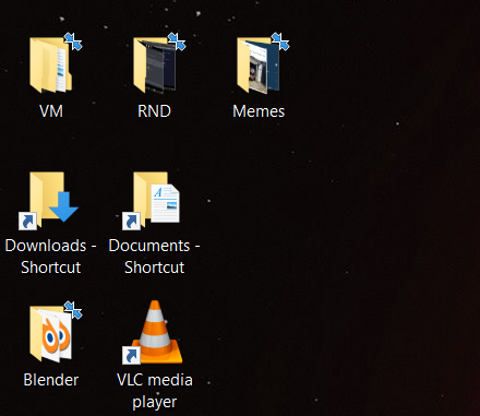 Weird arrow icon on desktop icons - Community