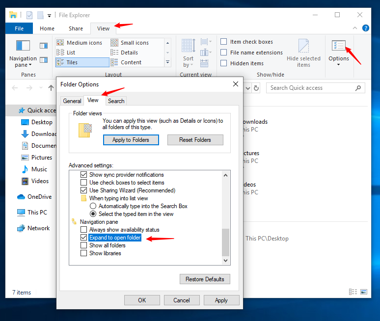 How can i always see the expandble arrow in File Explorer? - Microsoft ...