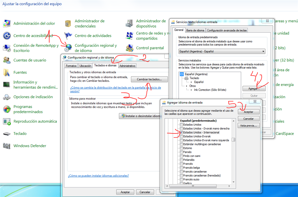 Windows 7 Teclado - Microsoft Community