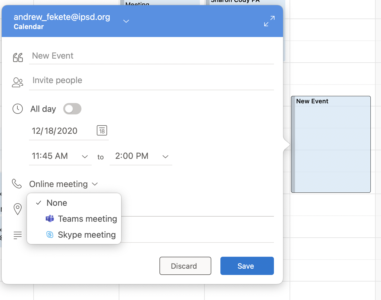 Shared Calendars In "New" Outlook - Microsoft Community