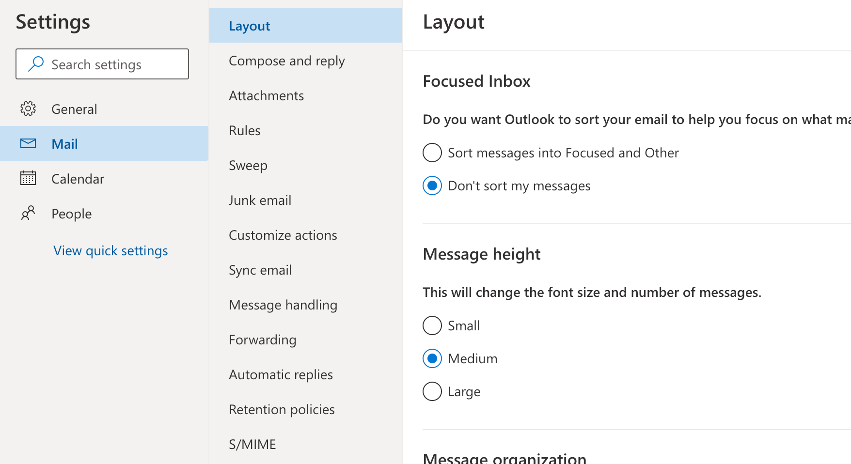 Suddenly small menu and text in Outlook 365 webb application ...