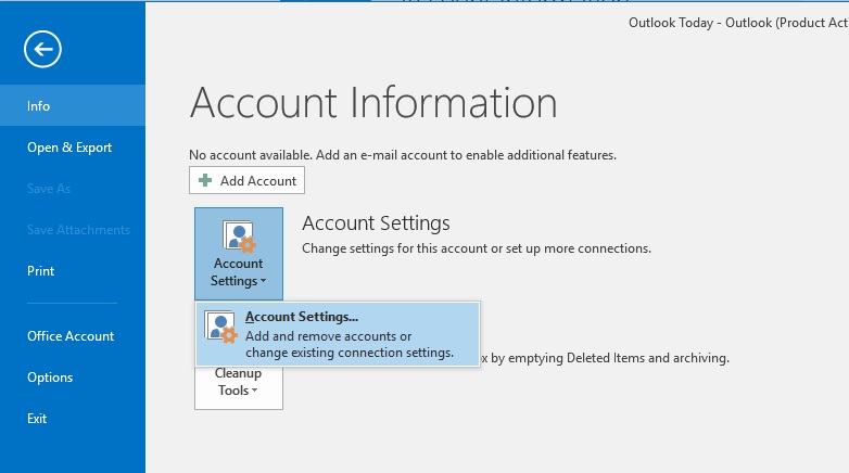 can't permanently delete emails from inbox in outlook 2016