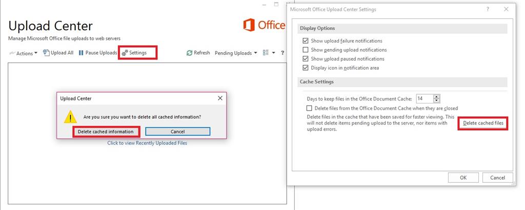 Office 2016 Upload Center Microsoft Community