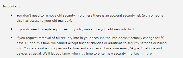 sicherheitsabfrage microsoft telefonnummer ändern