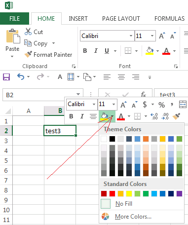 Colors Custom is not available for worksheet tasks - Excel 2013 - Microsoft Community