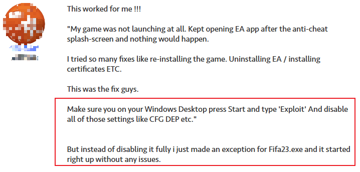 Re: FIFA23 Steam launch issue and prompts first time install everytime. -  Answer HQ