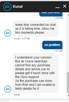 Ea live chat not connecting