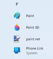 My Phone Link app is not showing in my installed apps page on 