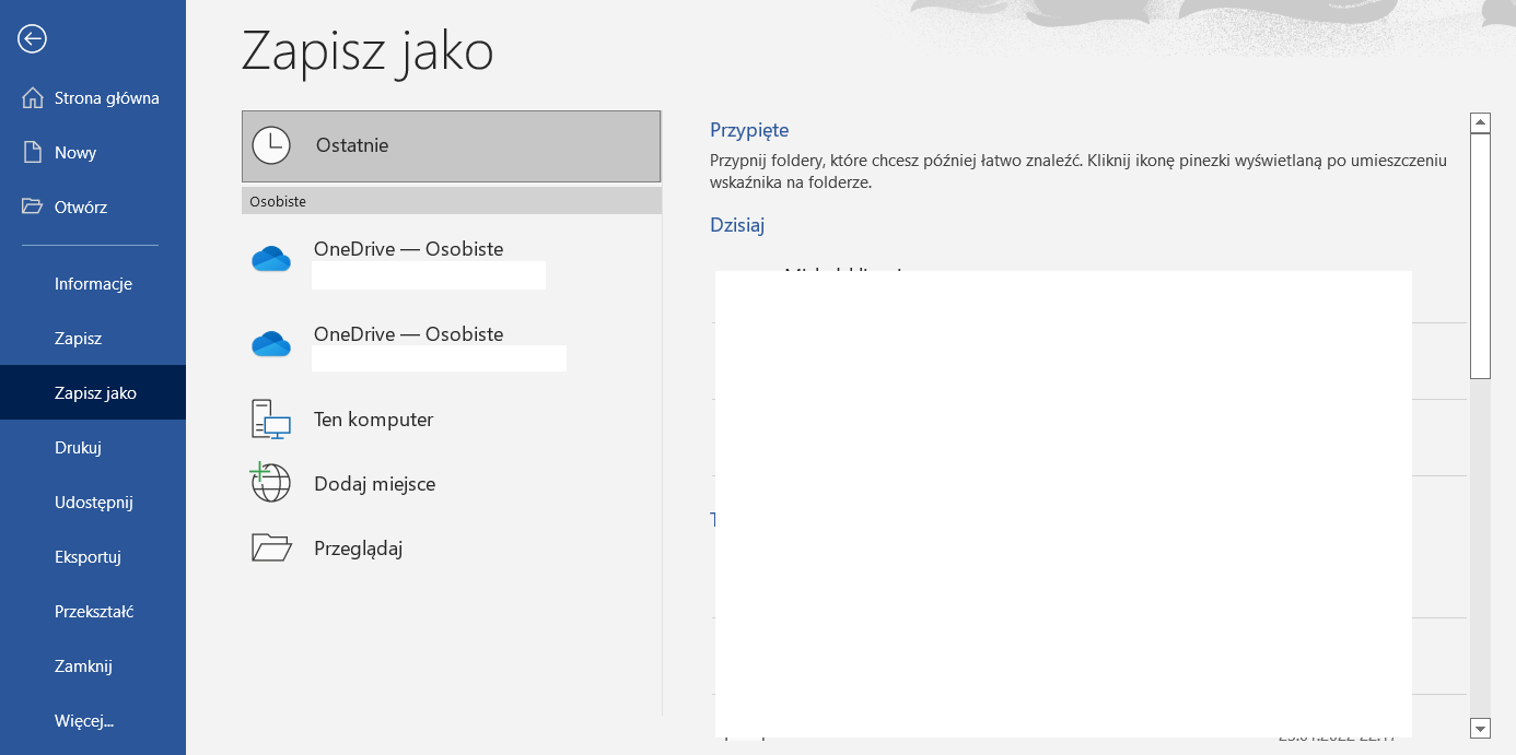 Usunięcie Konta Onedrive W Pakiecie Office - Microsoft Community