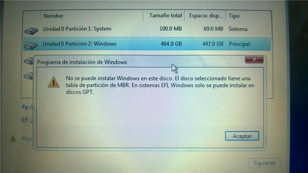 Windows 10 Creators No Se Puede Instalar Windows En Este Disco El 7044