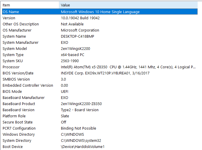 touchscreen driver can not update Microsoft Community