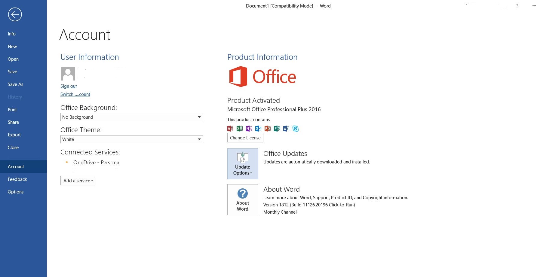 MICROSOFT RELEASED V1812 (build 11126.20266) OFFICE PROFESSIONAL PLUS ...