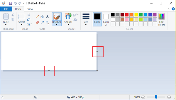 How to increase the canvas' size handle in MS Paint - Microsoft Community