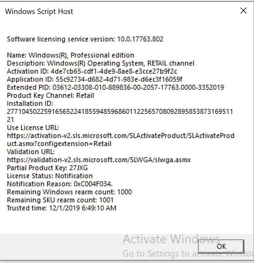 Windows 10 Pro Activation Microsoft Community