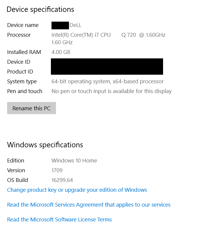 No 19x1080 Resolution After Latest Windows 10 Update Microsoft Community